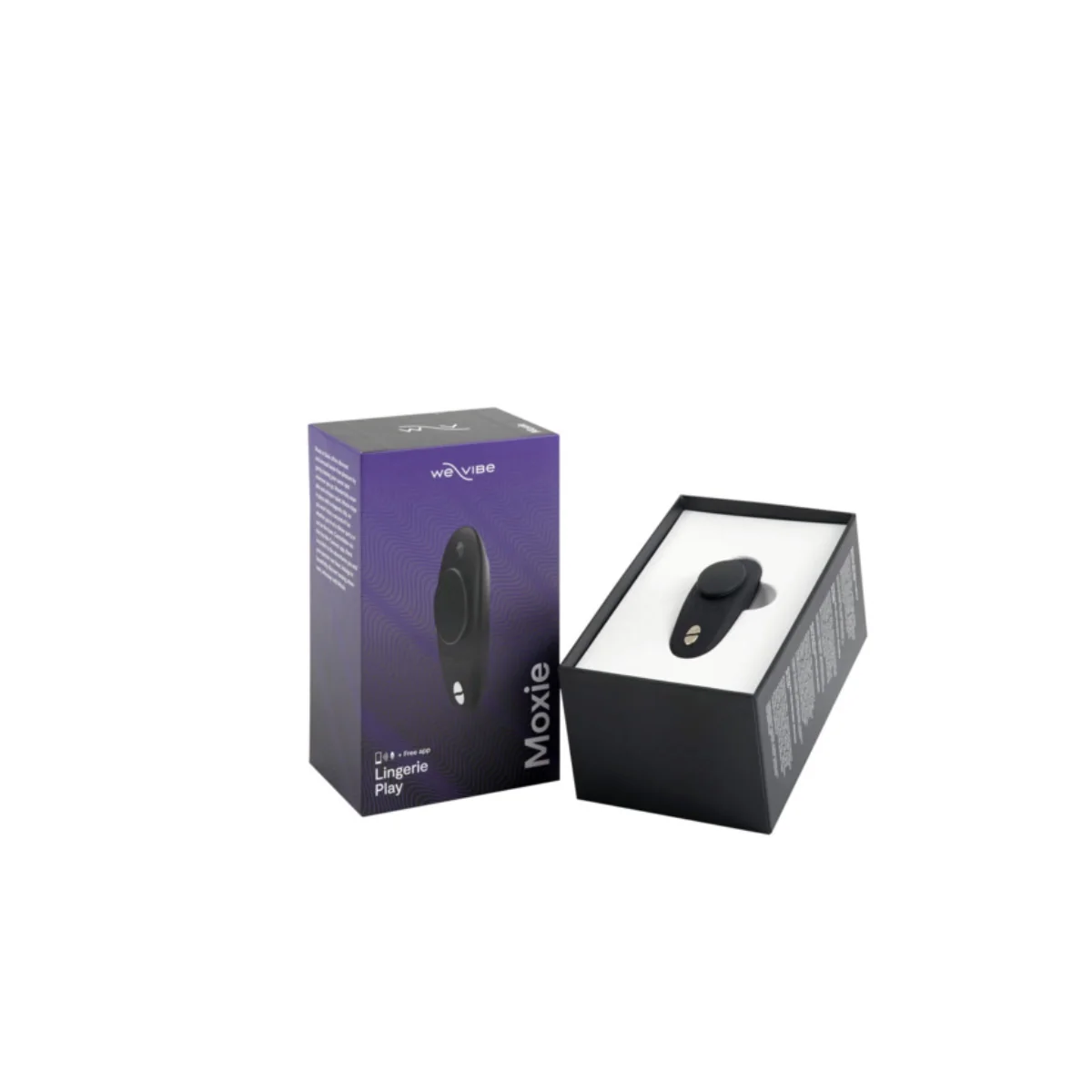 We-Vibe Moxie Plus Wearable Clitoral Vibrator Satin Black - Image 8
