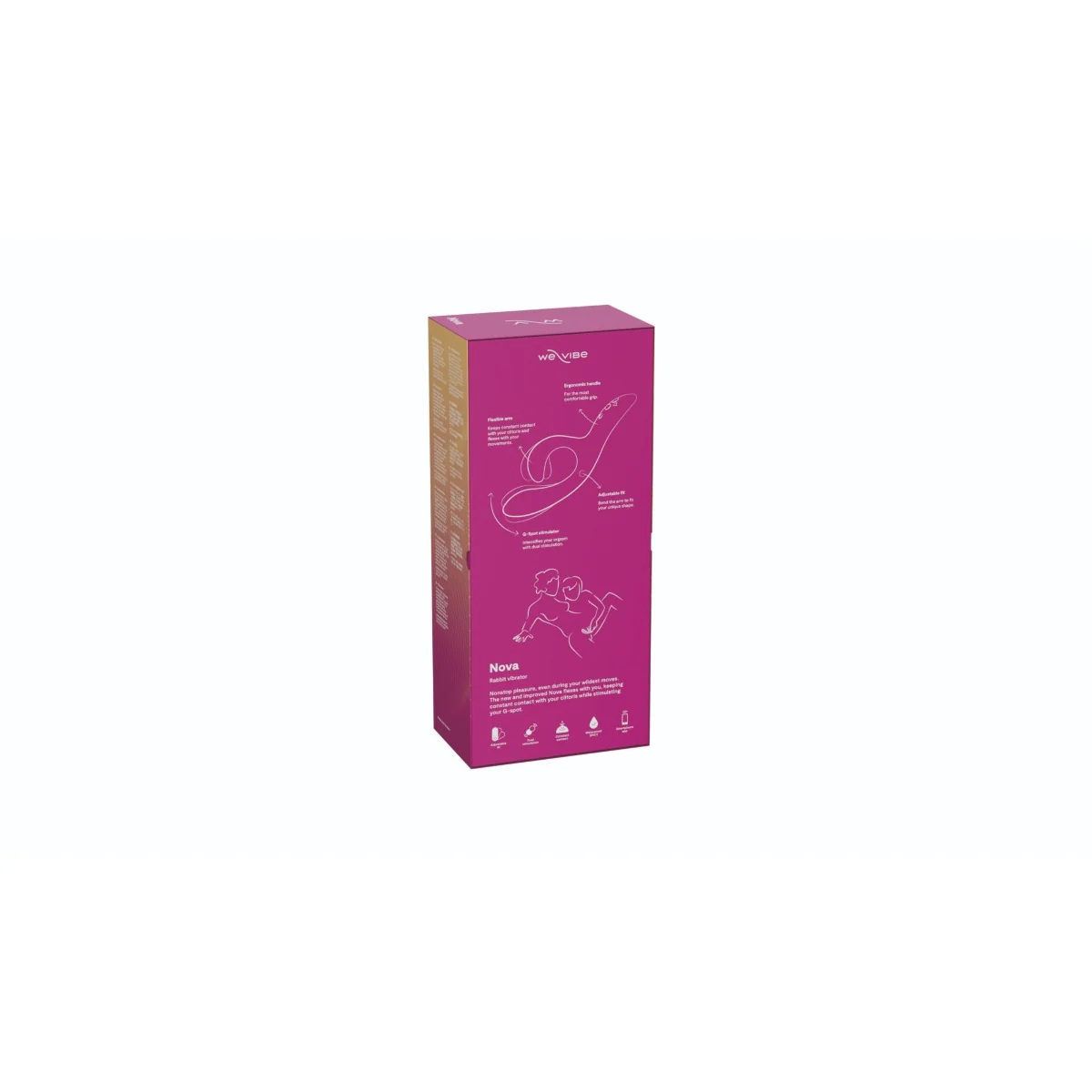 We-Vibe Nova 2 Rabbit Vibrator Fuchsia - Image 7