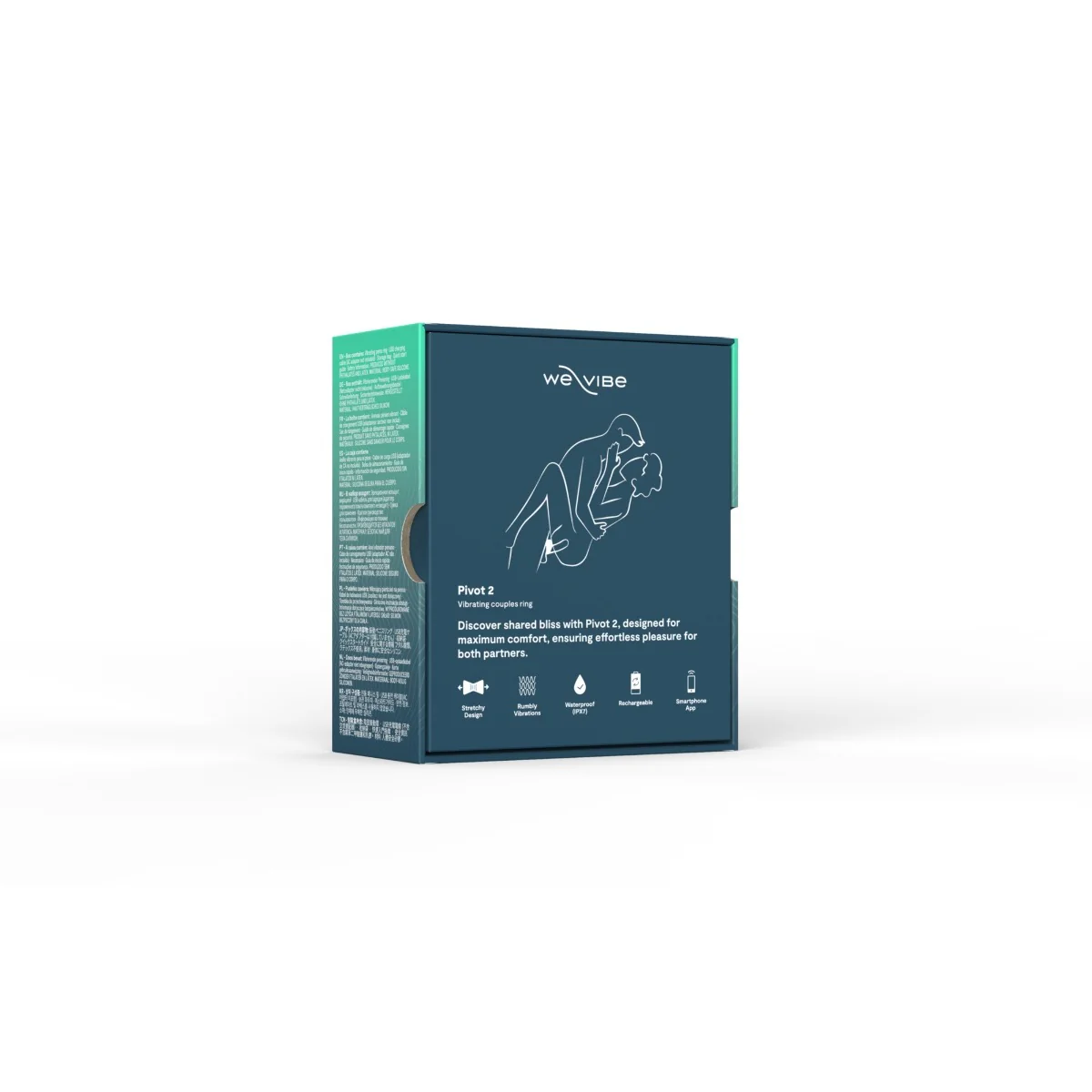 We-Vibe Pivot 2 Vibrating Couples Ring Slate - Image 7