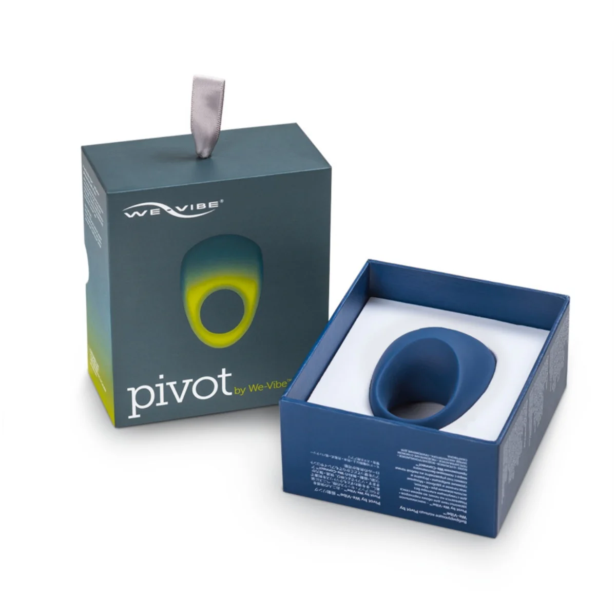 We-Vibe Pivot Vibrating Cock Ring Blue - Image 8
