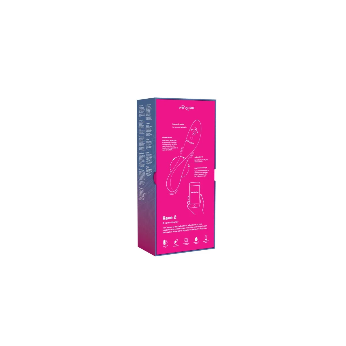 We-Vibe Rave 2 G-Spot Vibrator Fuchsia - Image 8