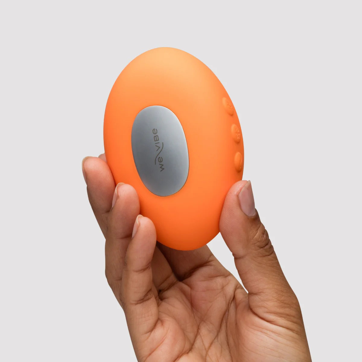 We-Vibe Temp Lay On Clitoral Warming Vibrator Tangerine - Image 3