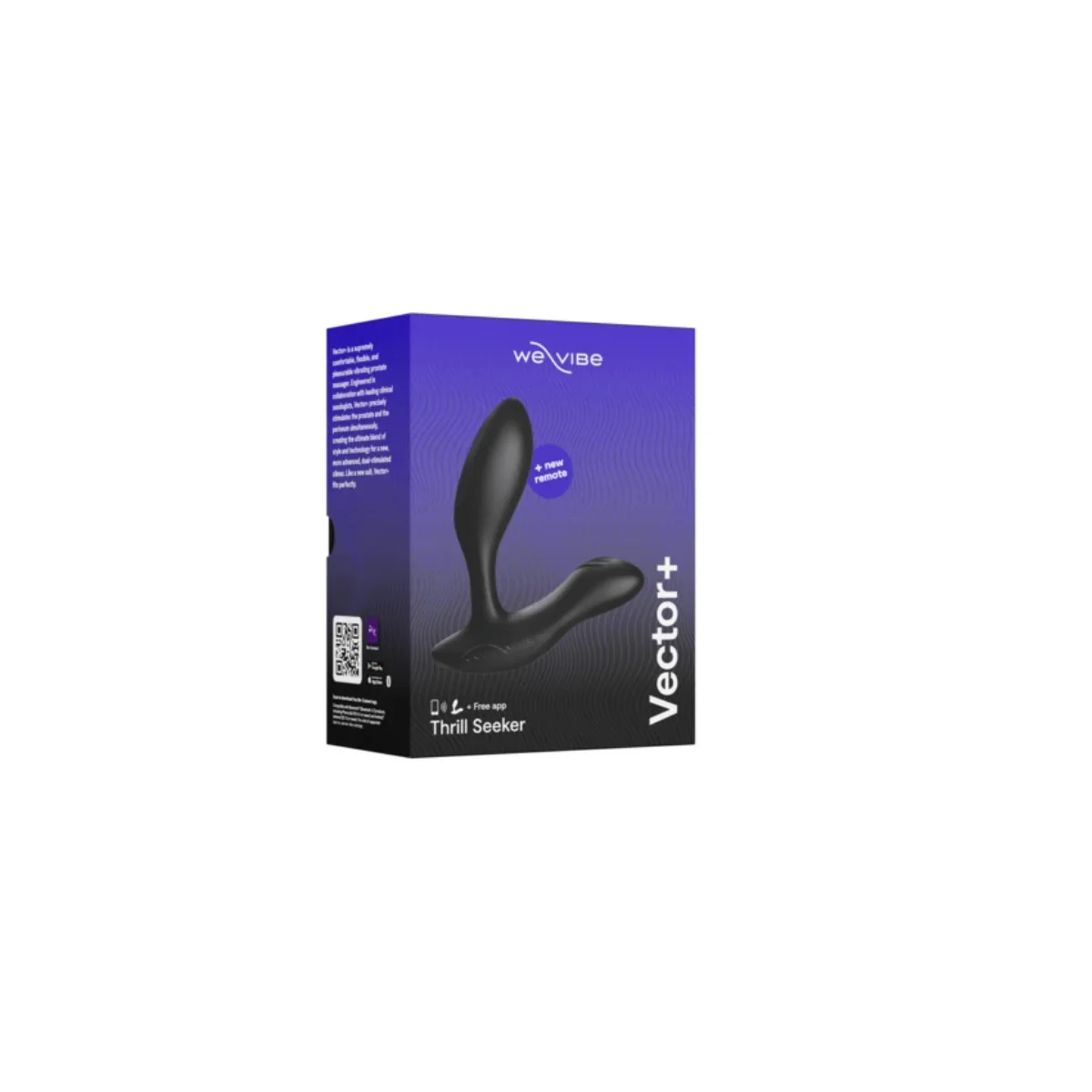 We-Vibe Vector Plus Prostate Massager Black - Image 2