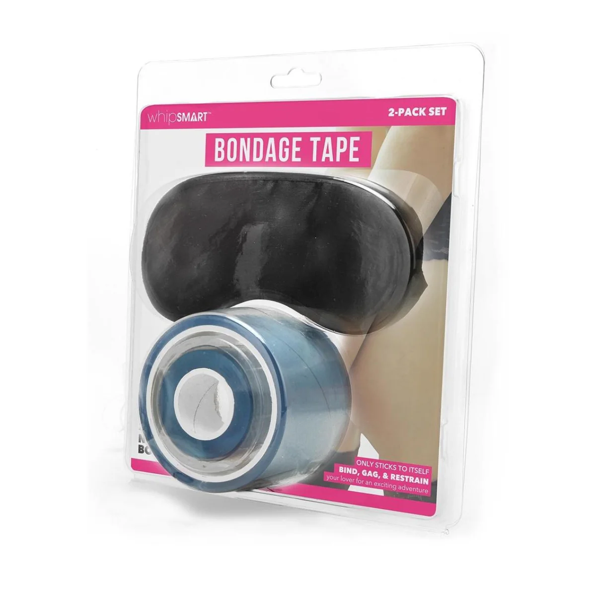 Whipsmart Bondage Tape Clear 100 Foot - Image 2