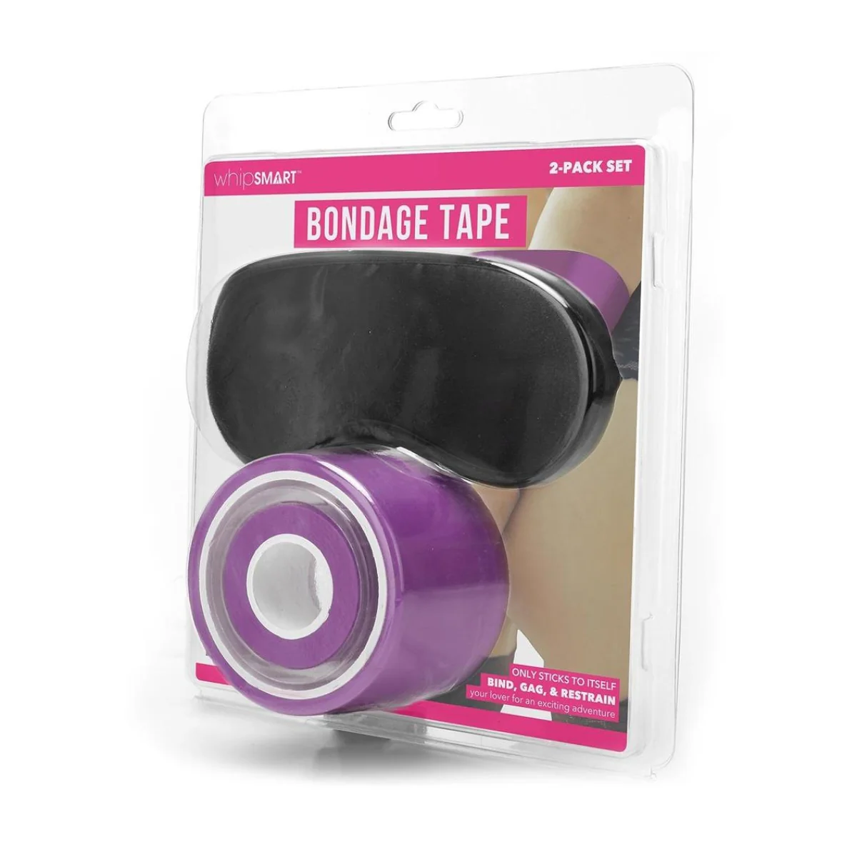 Whipsmart Bondage Tape Purple 100 Foot - Image 2