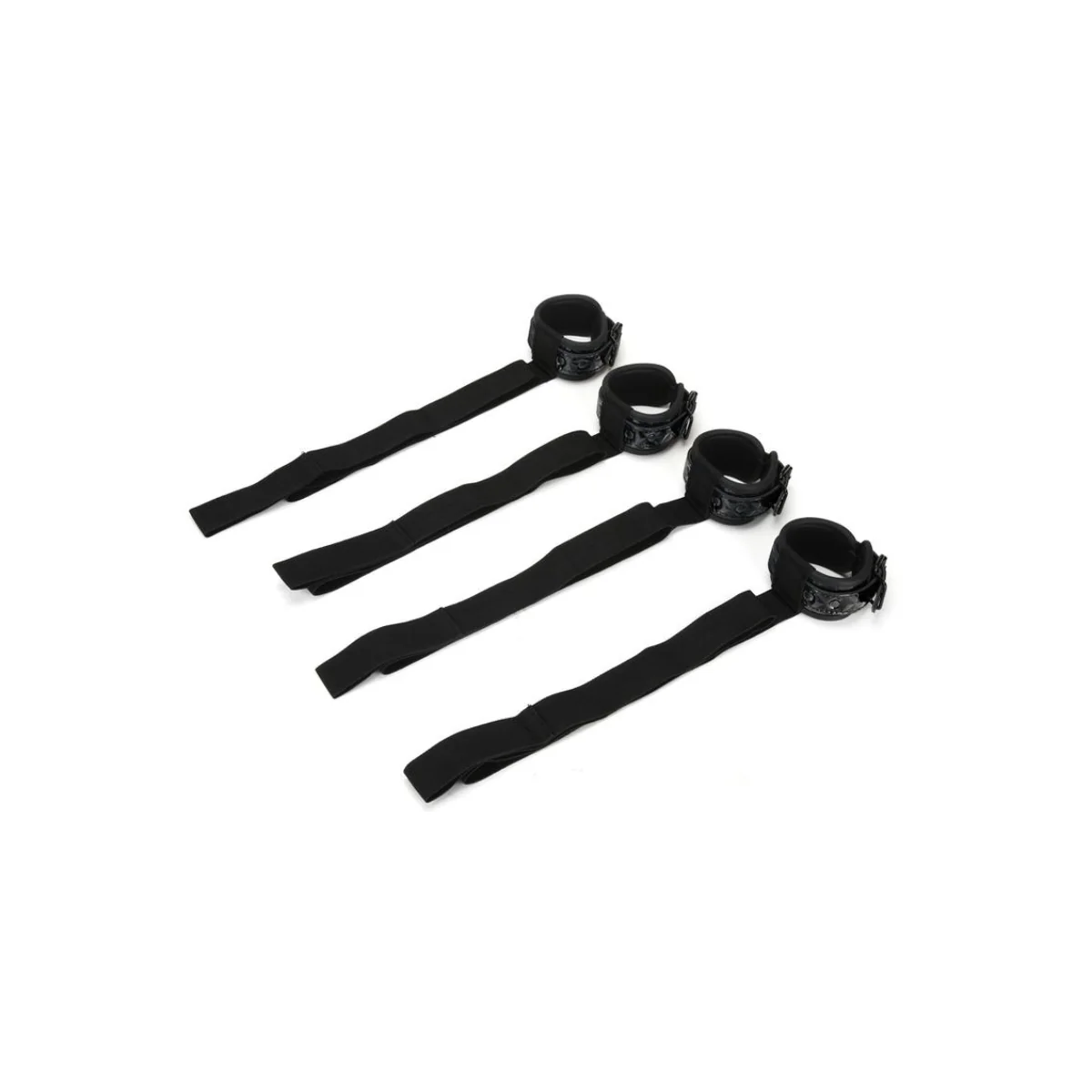 Whipsmart Diamond Collection Bed Restraint Kit Black