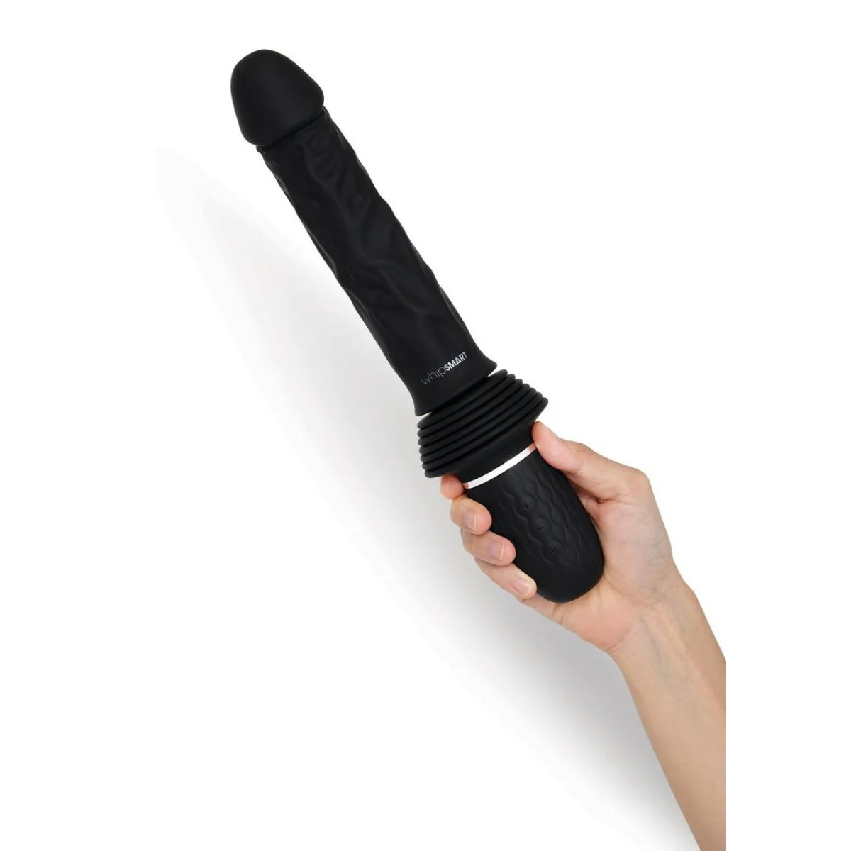 Whipsmart Thrusting Cock Remote Control Vibrating Dildo Black - Image 3