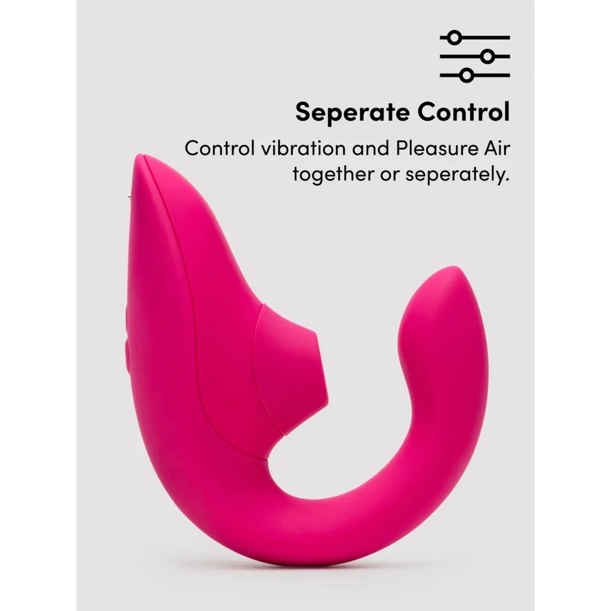 Womanizer Blend Air Pulse Vibrator Pink - Image 2
