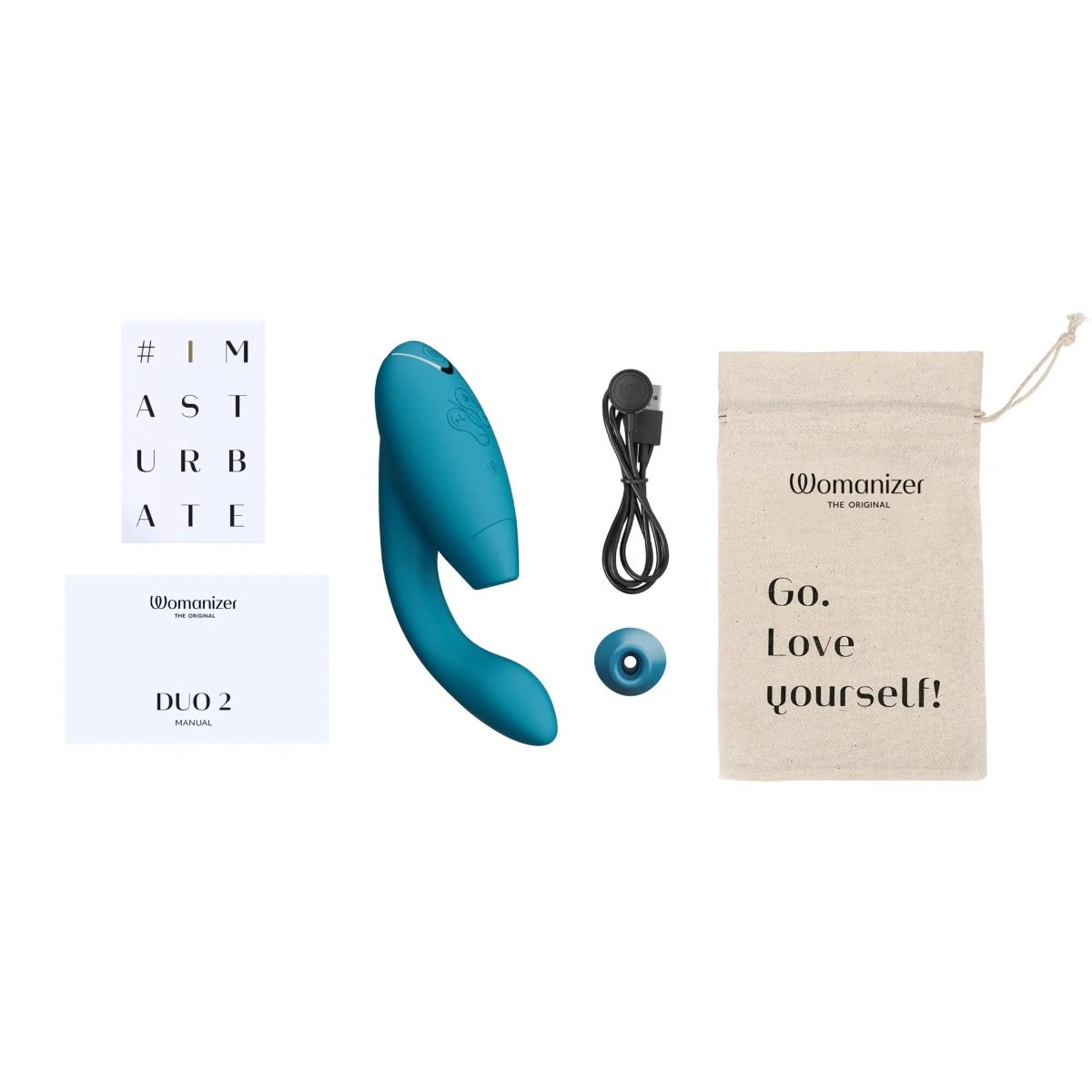 Womanizer Duo 2 Dual Clitoral And G-Spot Stimulator Petrol - Image 7