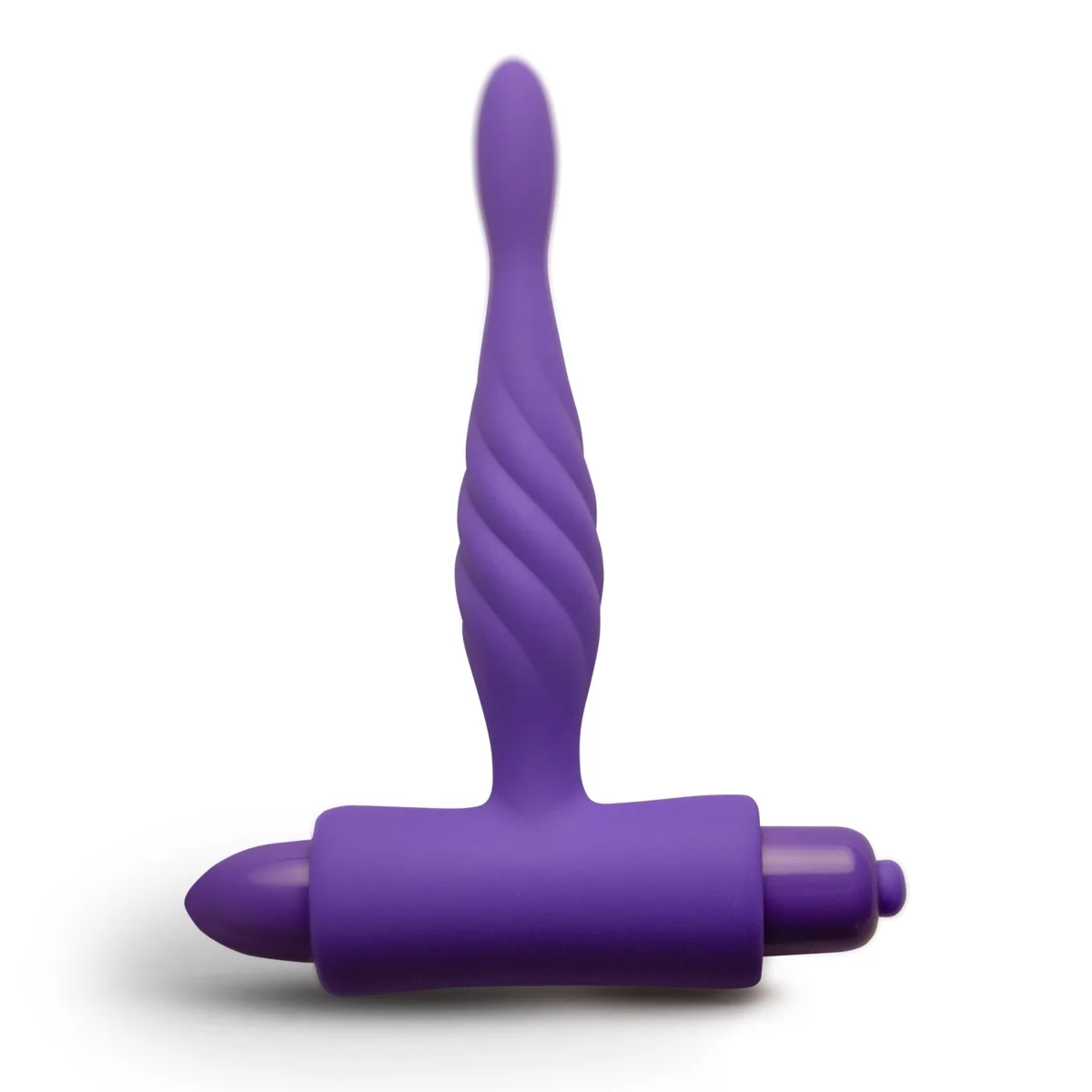 You Love Me Share Me Vibrator & Butt Plug Set Pink Purple - Image 4