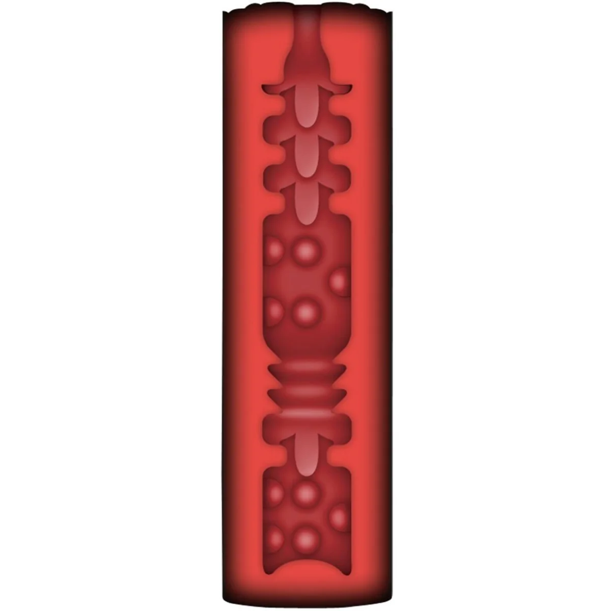 Zolo Fire Cup Masturbator Red - Image 2