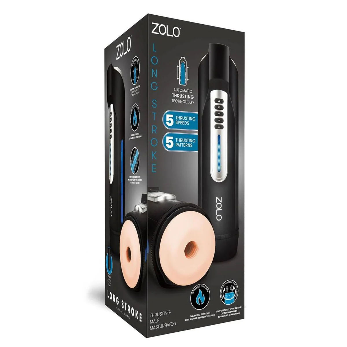Zolo Long Stroke Thrusting Male Masturbator - Image 2