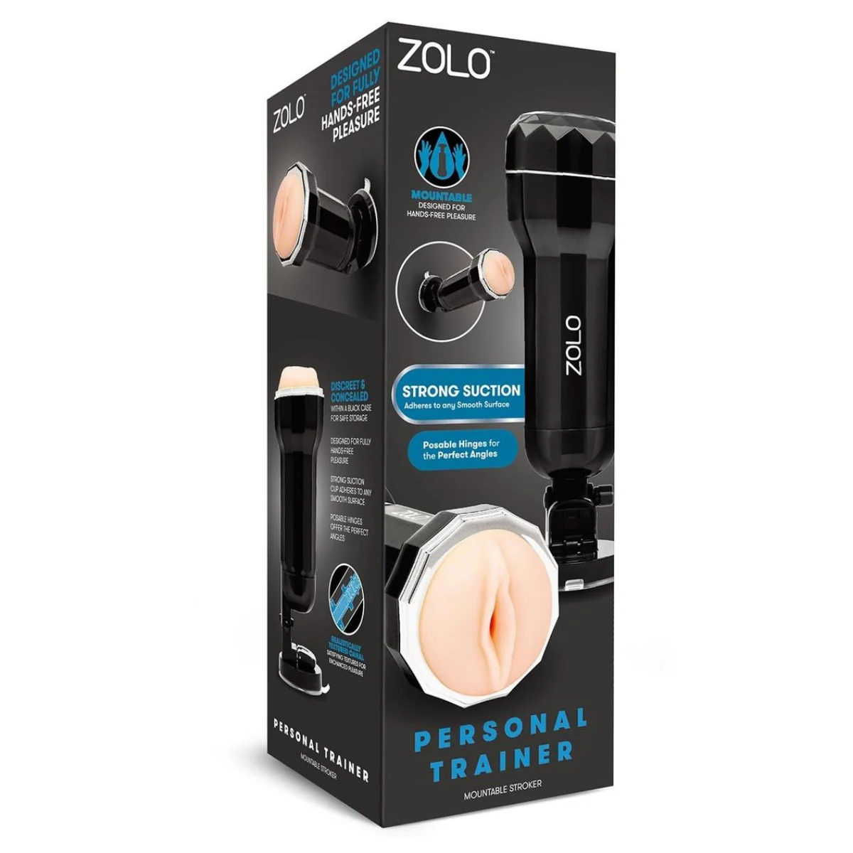 Zolo Personal Trainer Mountable Stroker Black - Image 2